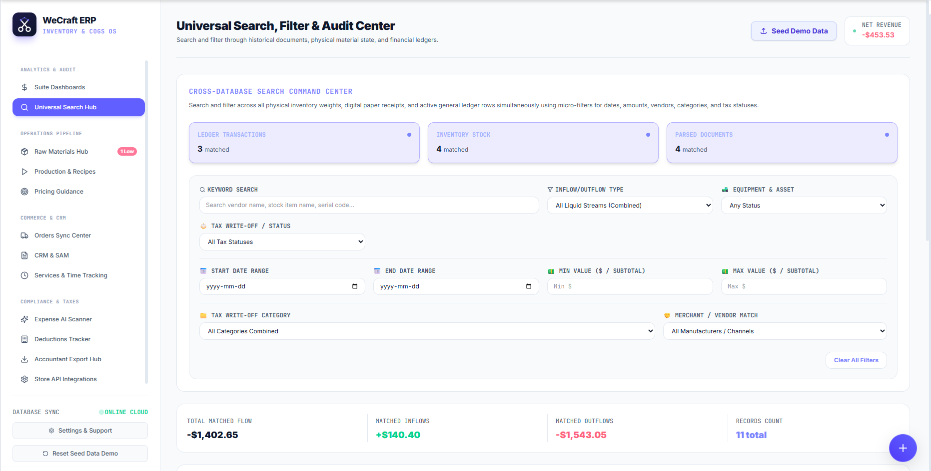 Universal Search Hub